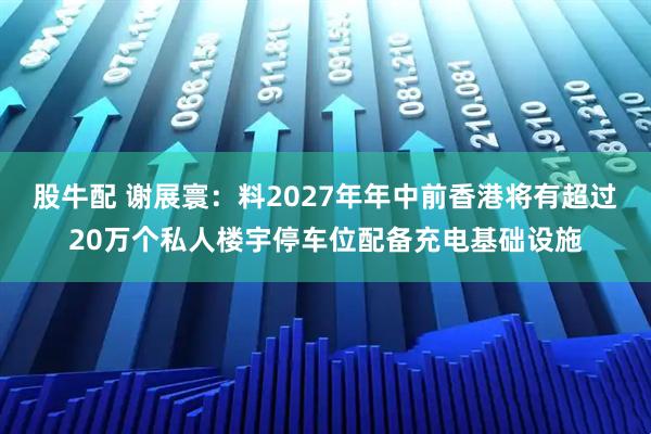 股牛配 谢展寰：料2027年年中前香港将有超过20万个私人楼宇停车位配备充电基础设施