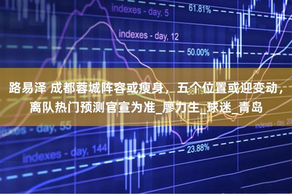 路易泽 成都蓉城阵容或瘦身，五个位置或迎变动，离队热门预测官宣为准_廖力生_球迷_青岛
