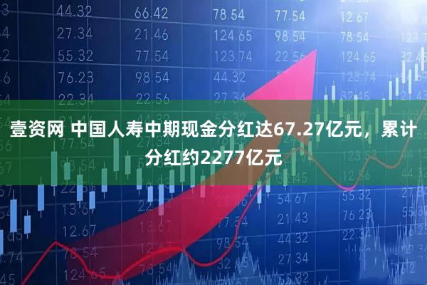 壹资网 中国人寿中期现金分红达67.27亿元，累计分红约2277亿元